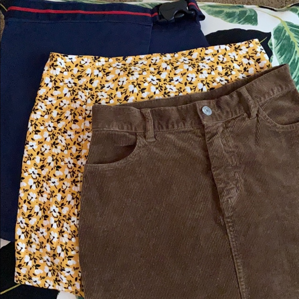 John Galt//Forever21/Urban Outfitters/Skirt Bundle